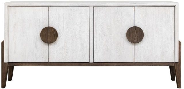 International Furniture Direct Moka White Console-2