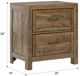 Emerald Home Pine Valley Caramel Brown Nightstand-2