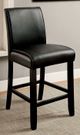 Furniture of America® Gladstone II 2-Piece Black Counter Height Chair Set-2