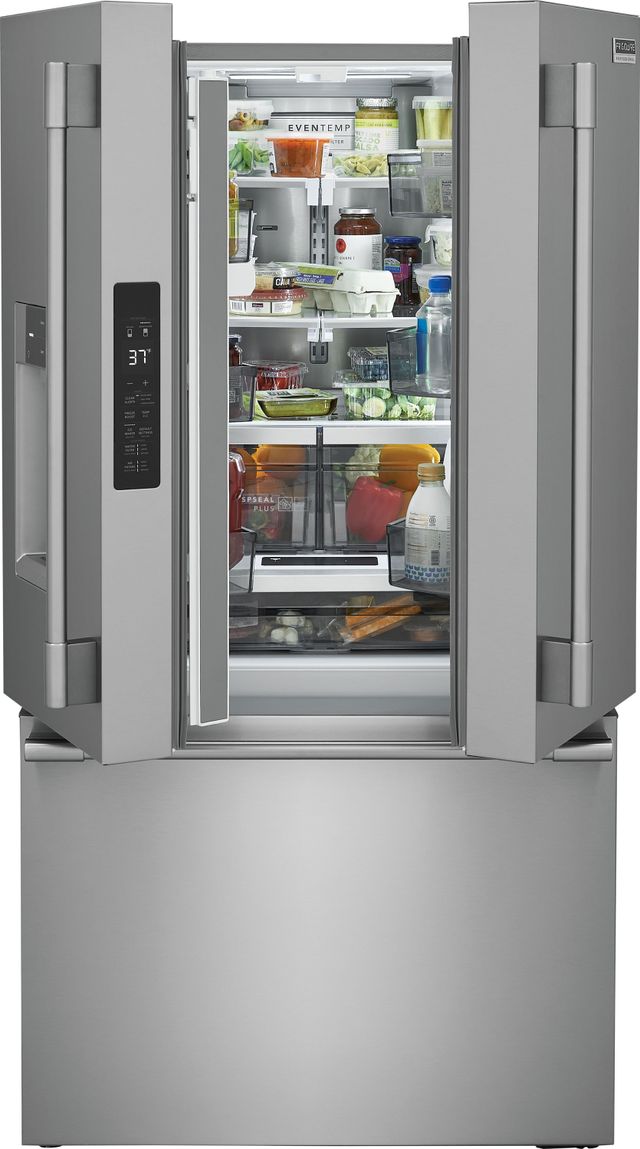 Réfrigérateur à portes françaises de 36 po à profondeur comptoir Frigidaire Professional® de 22.6 pi³ - Acier inoxydable résistant aux traces de doigts-5
