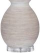 Bassett Mirror Sandy Beige/White Table Lamp-1