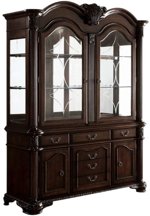 ACME Furniture Chateau De Ville Espresso Buffet with Hutch-0