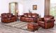 Leather Italia™ Arizona Brown Loveseat-2