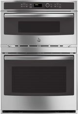 GE® 30" Stainless Steel Oven/Micro Combo Electrical Wall Oven