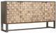 YHD Siti Medium Brown 4-Door Cabinet-0