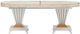 Michael Amini® St. Charles Dove Gray Double Pedestal Dining Table-1