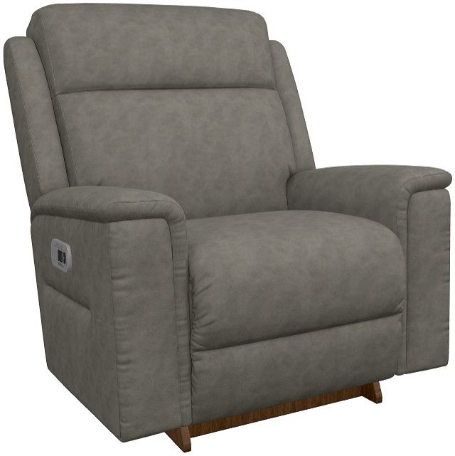 La-Z-Boy® Ace Lead Power Rocking Recliner with Headrest and Lumbar-0