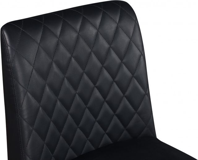 Meridian Furniture Bryce Black Faux Leather Stool-3