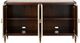Currey & Company Evie Dark Walnut/Ivory Credenza-4