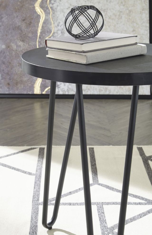 Signature Design by Ashley® Blitzyn 3-Piece Black Occasional Table Set-2