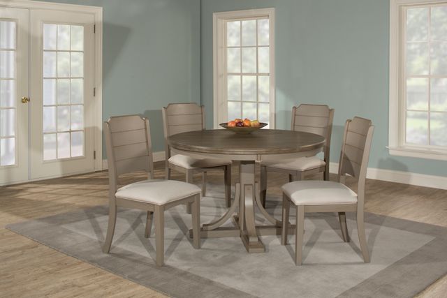 HH2 Home Clarion 5-Piece Round Dining Set with Side Chairs-0