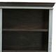Million Dollar Rustic Savannah Tiffany Blue Cabinet-2