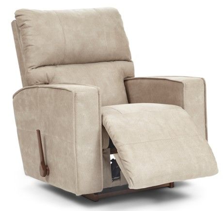 La-Z-Boy® Maddox Sand Manual Rocking Recliner-4