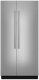 JennAir® NOIR™ 42" Stainless Steel Fully Integrated Built-In Side-by-Side Refrigerator Panel-Kit-0