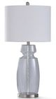Stylecraft Navaeh Clear Steel Base Table Lamp-0