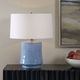 Uttermost® Kamara Powder Blue Table Lamp-2