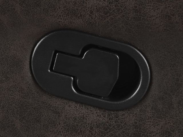 Coaster® Saybrook Chocolate and Dark Brown Tufted Cushion Recliner-1