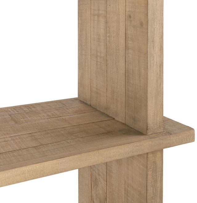 Classic Home Karlla Natural Clay Bookshelf-4