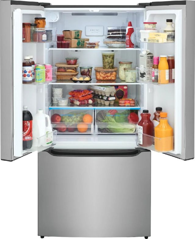 Frigidaire® 33'' 20 Cu. Ft. Fingerprint Resistant Stainless Steel Counter Depth French Door Refrigerator-3