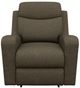 La-Z-Boy® Emmons Taupe Power Wall Recliner with Headrest and Lumbar-1