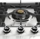 Ilve Nostalgie II 48” Stainless Steel Liquid Propane Cooktop with 6 Burners-4