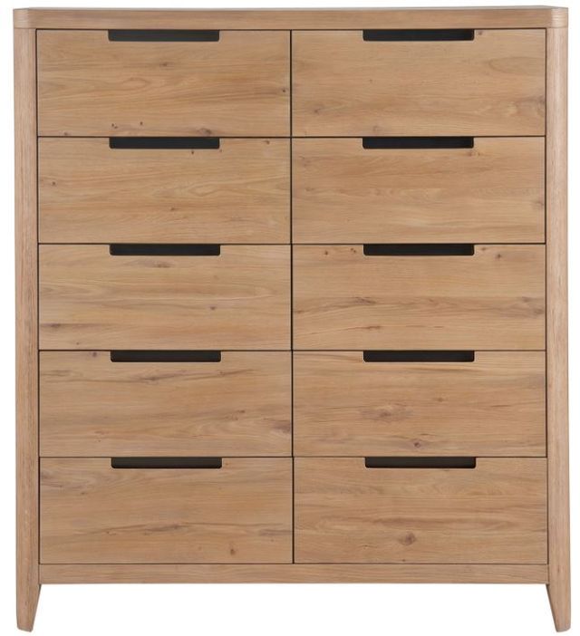 Universal Explore Home™ New Modern Organic Natural Oak Drawer Chest-2