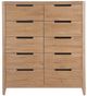 Universal Explore Home™ New Modern Organic Natural Oak Drawer Chest-2