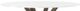 Amisco Customizable Asterisk White Glass Round Bar Table with Starburst Stand-1
