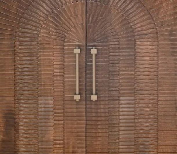 Harp & Finial® Ryan Dark Walnut Tall Cabinet-1