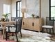 Universal Explore Home™ Modern Farmhouse Blair Rustic Oak Credenza-1