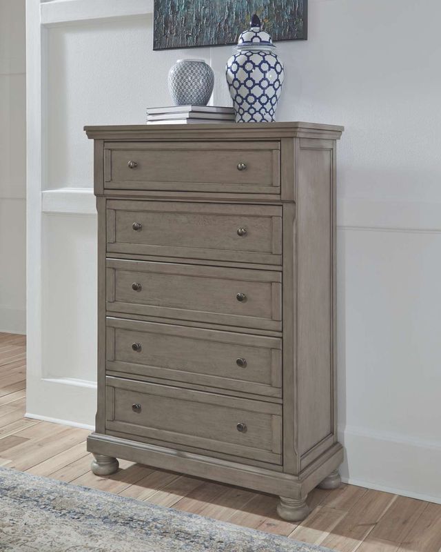 Signature Design by Ashley® Lettner Light Gray 58" Chest-1