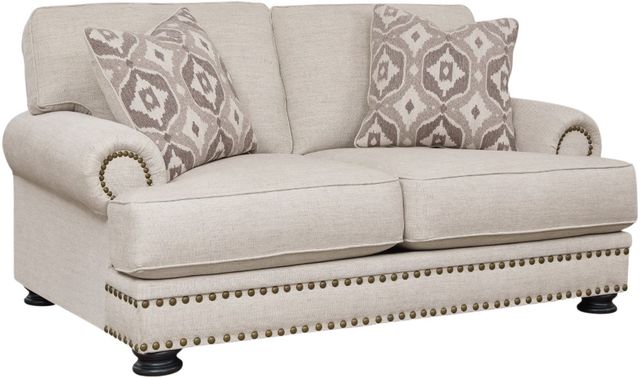 Benchcraft® Merrimore Linen Loveseat-0