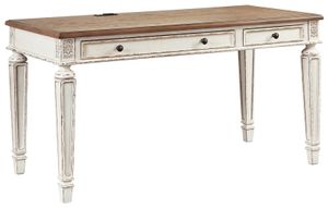 Signature Design by Ashley® Realyn Brown/White Office Desk