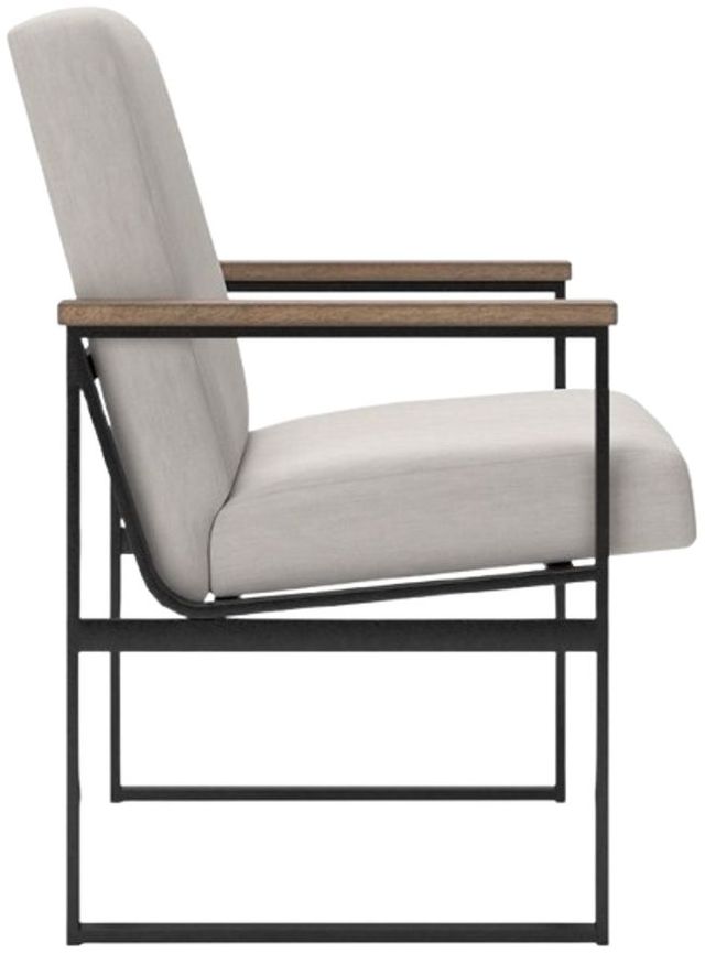 Signature Design by Ashley® Montia Beige/Gunmetal Gray Home Office Desk Chair-2