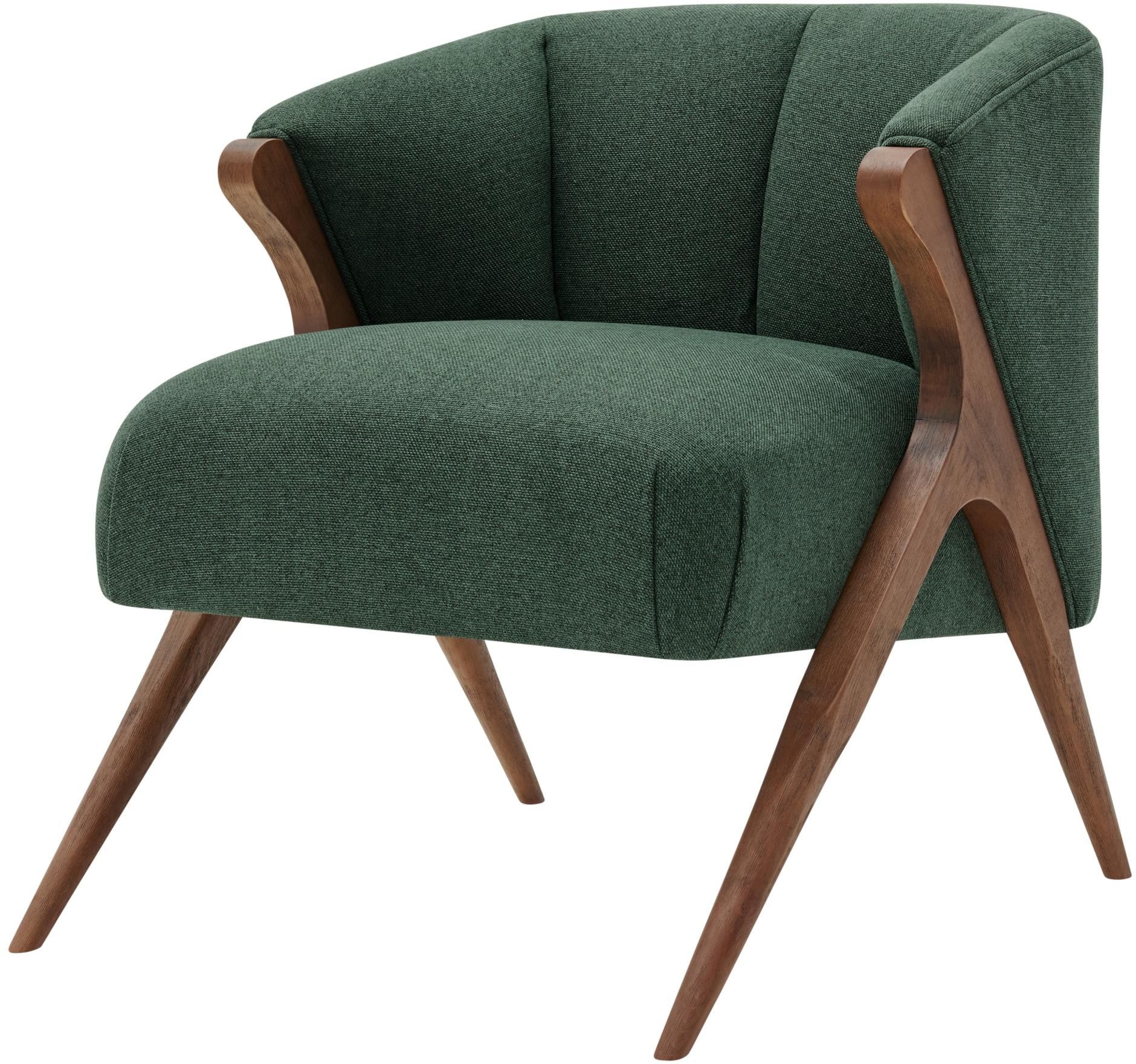 New Pacific Direct Florence Havana Green Accent Chair