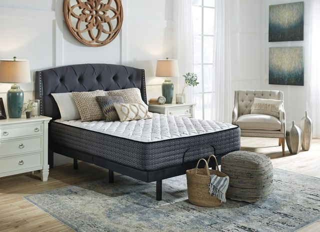 Sierra Sleep® by Ashley® Limited Edition 2-Piece Hybrid and Better than a Boxspring Foundation California King Mattress Set-3