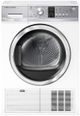 Fisher Paykel 4.0 Cu. Ft. White Front Load Electric Ventless Condensing Dryer-0