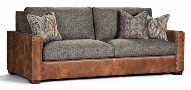 Marshfield Furniture James Brown/Gray Sofa-0