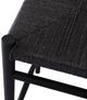 Four Hands Lomas Vintage Coal Wooden/Woven Outdoor Counter Stool-4
