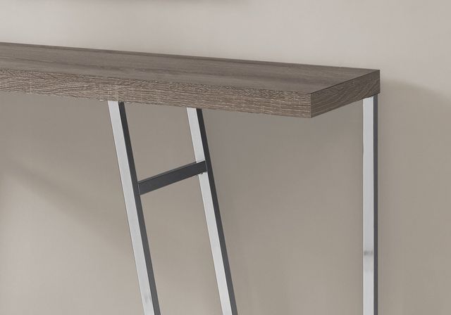 Monarch Specialties Inc. Dark Taupe Console Table-1