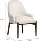 TOV Furniture Glendale Beige Dining Chair-1