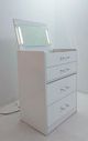 Elements International Irvine White Vanity Table -3