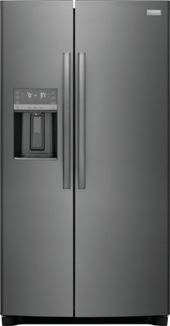 Frigidaire Gallery® 37 in. 22.2 Cu. Ft. Black Stainless Steel Counter Depth Side-by-Side Refrigerator