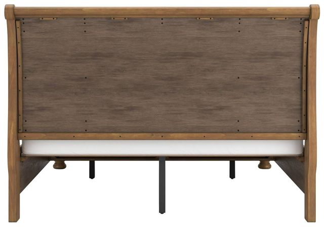 Signature Design by Ashley® Vandenmore Medium Brown King Storage Sleigh Bed-3