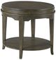 England Furniture Nicolette Charcoal Oval End Table-1