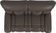La-Z-Boy® Mateo Chocolate Leather Manual Wall Reclining Loveseat-4