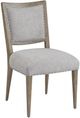 Bernards Citrus Heights Brown/Gray Upholstered Dining Side Chair-0