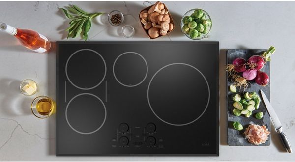 Café 30" Black Induction Cooktop