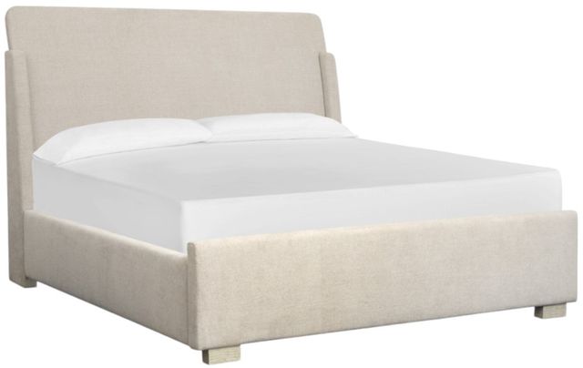 Magnussen Home® Lorelei Sandshell Upholstered King Sleigh Bed-0