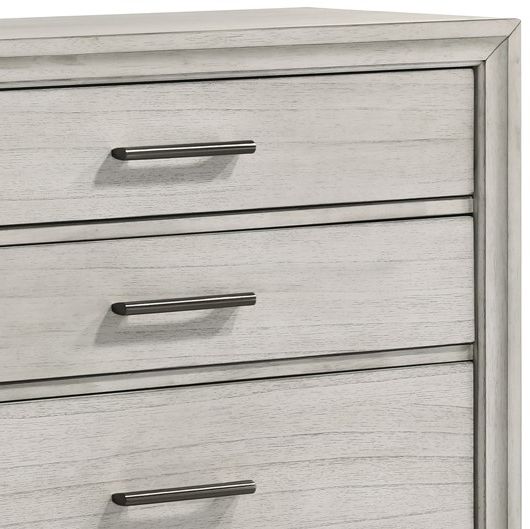 Crown Mark Jaymes White Mist Chest-2